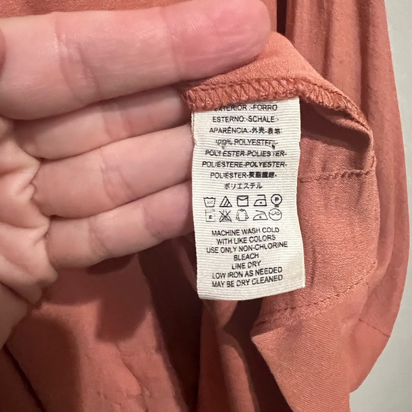 Free People Layered Tank with Open Back in Terracotta, Size Small - Picture 4 of 8